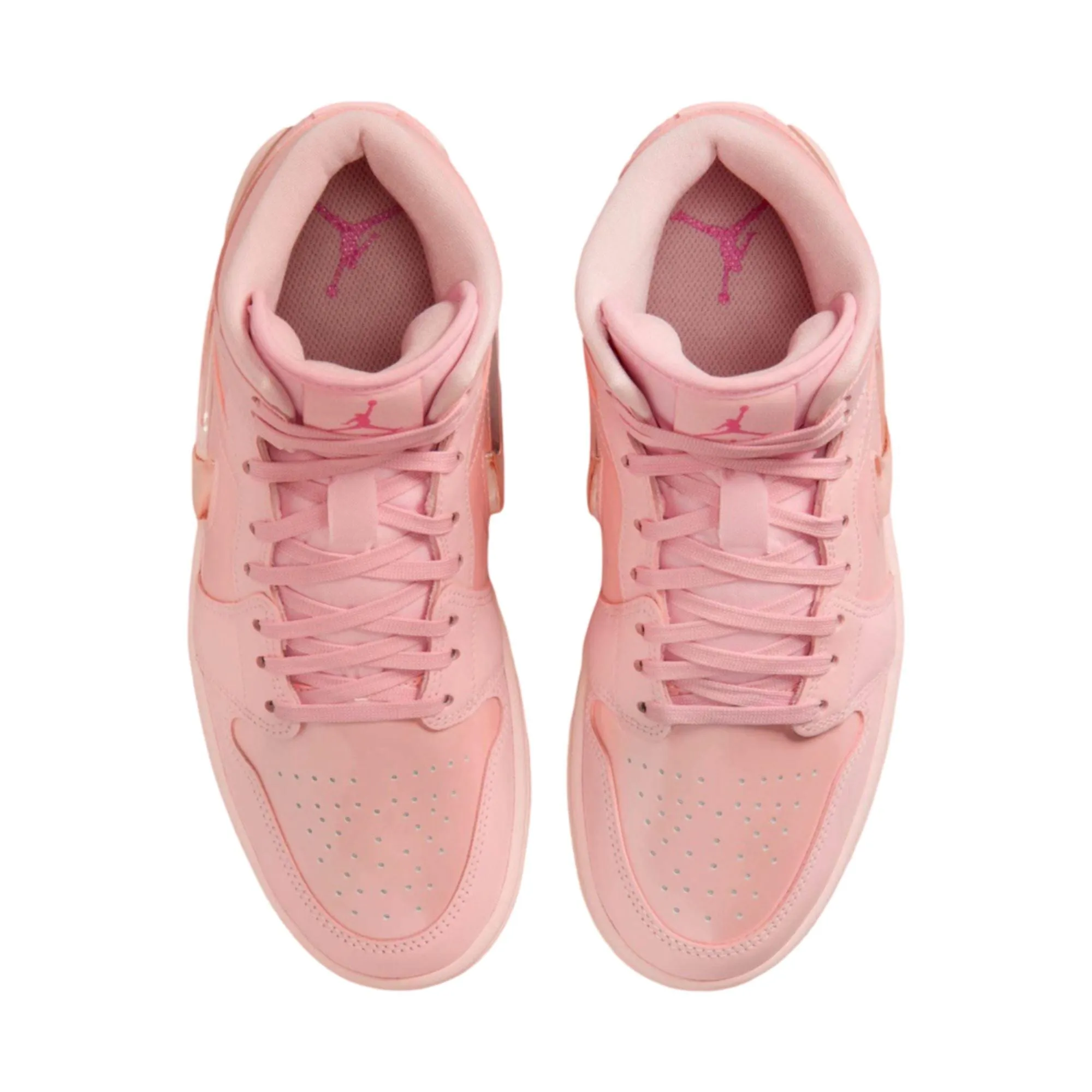 Nike Air Jordan 1 Mid SE Washed Coral/Pink Salt  HF3173-600 Women's