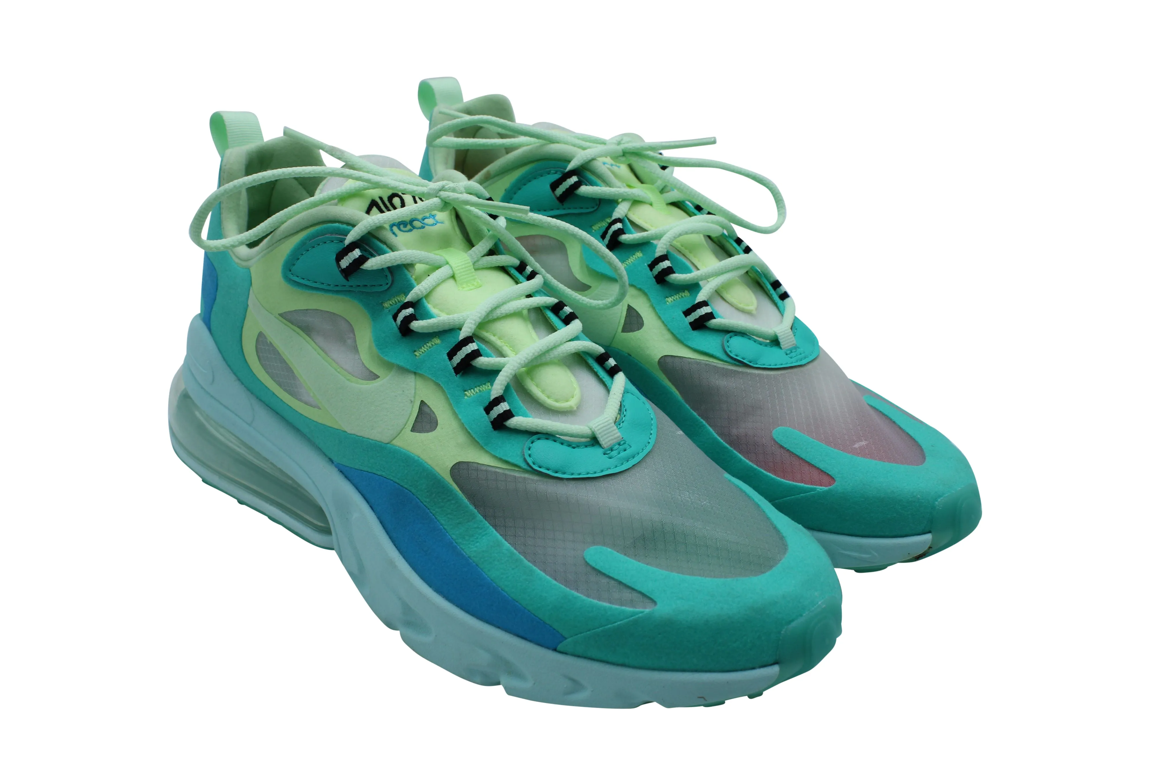 Nike Air Max 270 React in Hyper Jade Synthetic