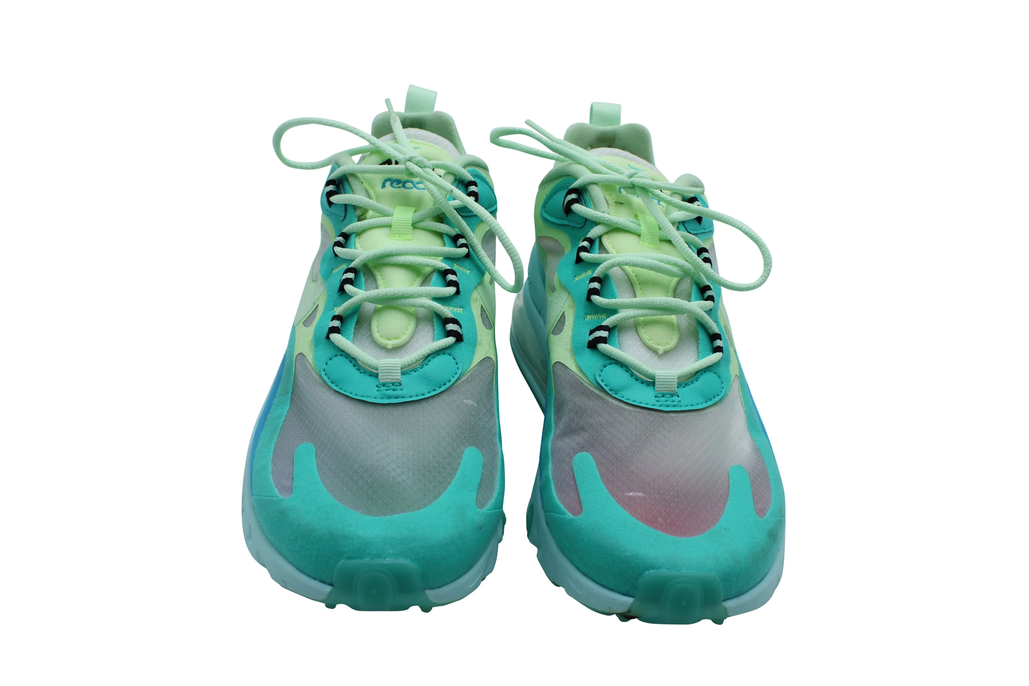 Nike Air Max 270 React in Hyper Jade Synthetic