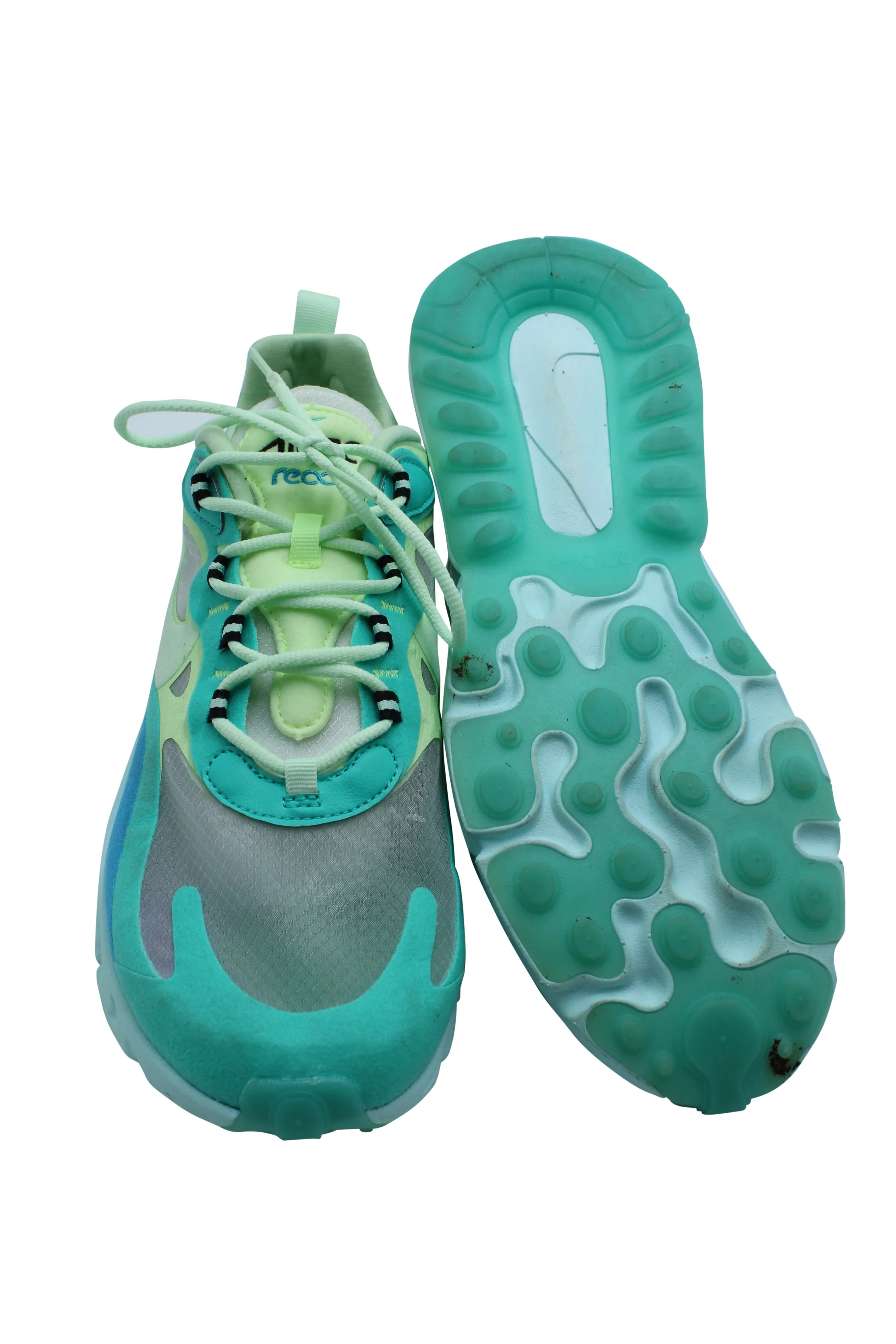 Nike Air Max 270 React in Hyper Jade Synthetic