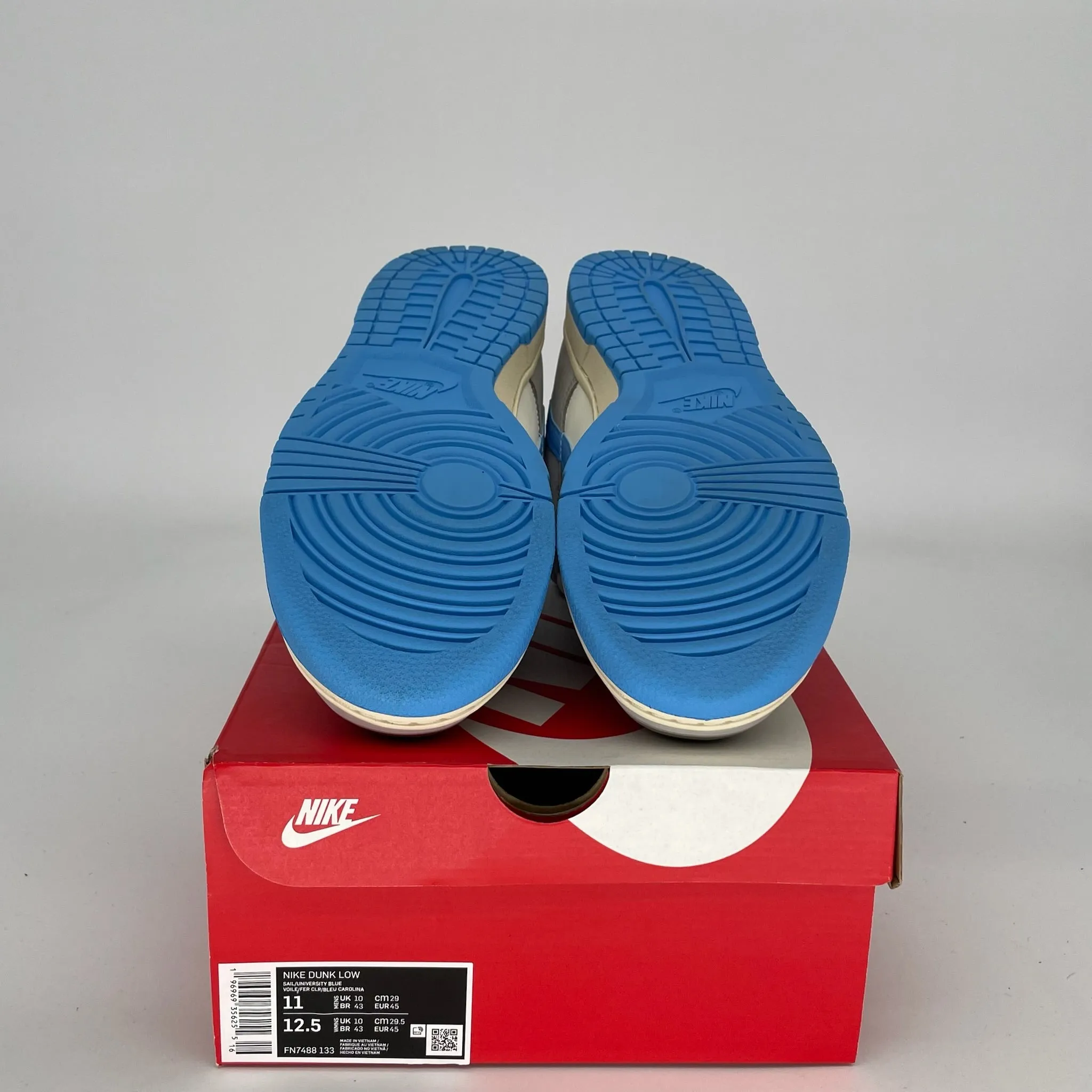 NIKE DUNK LOW ATHLETIC DEPARTMENT UNIVERSITY BLUE SIZE 11 FZ7488-133