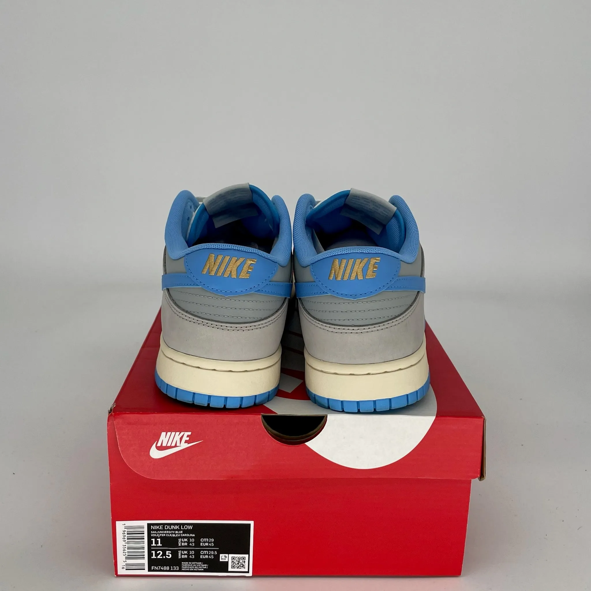 NIKE DUNK LOW ATHLETIC DEPARTMENT UNIVERSITY BLUE SIZE 11 FZ7488-133