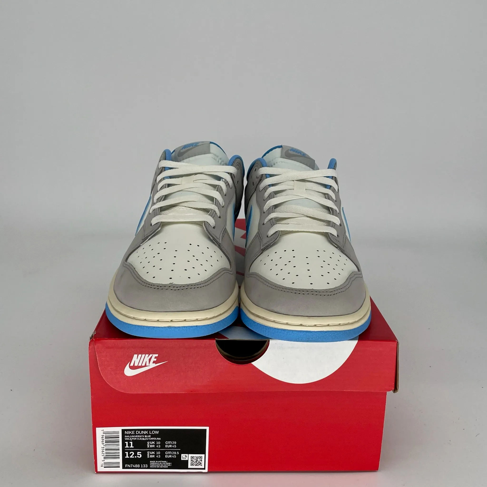 NIKE DUNK LOW ATHLETIC DEPARTMENT UNIVERSITY BLUE SIZE 11 FZ7488-133