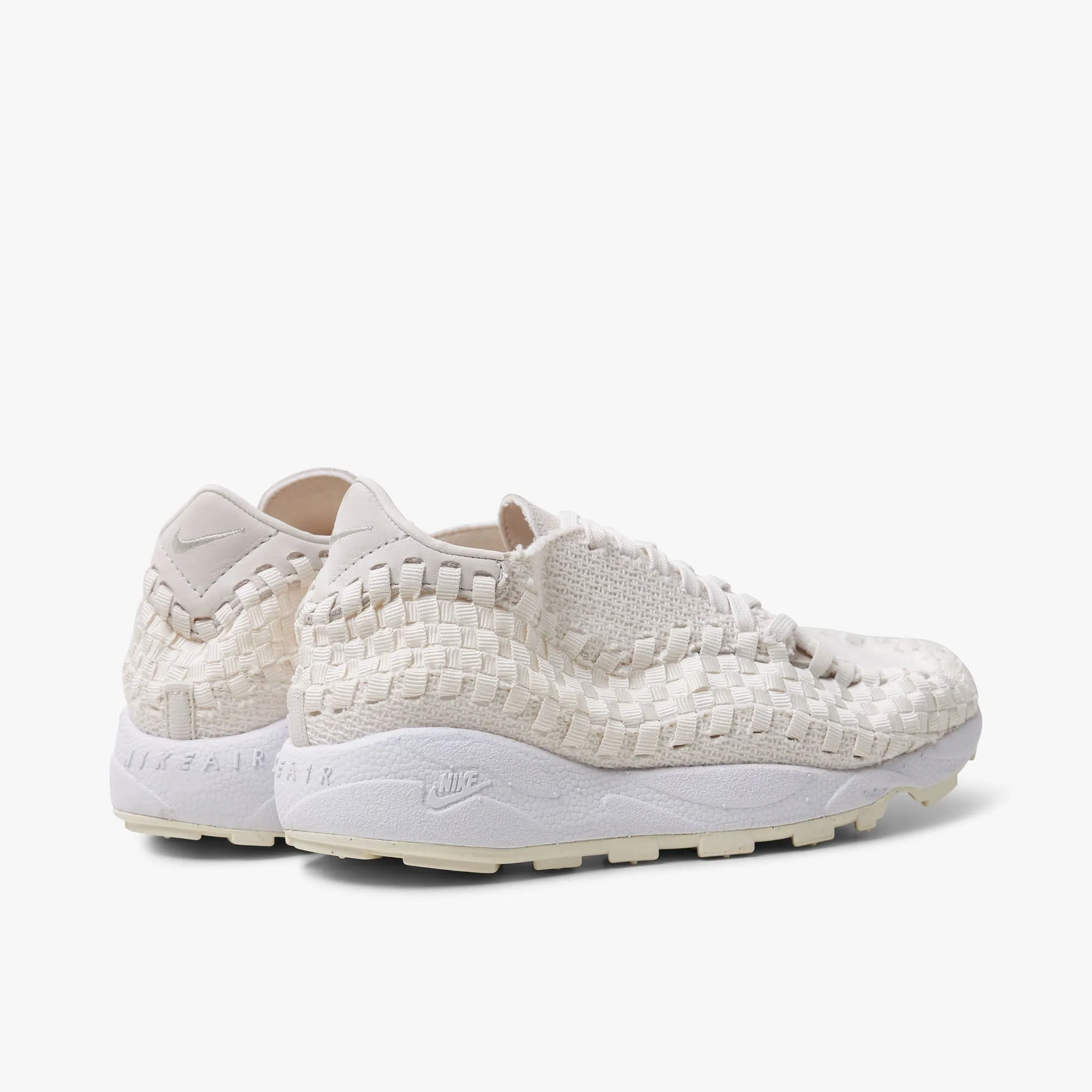 Nike Women's Air Footscape Woven Phantom / Light Bone - White