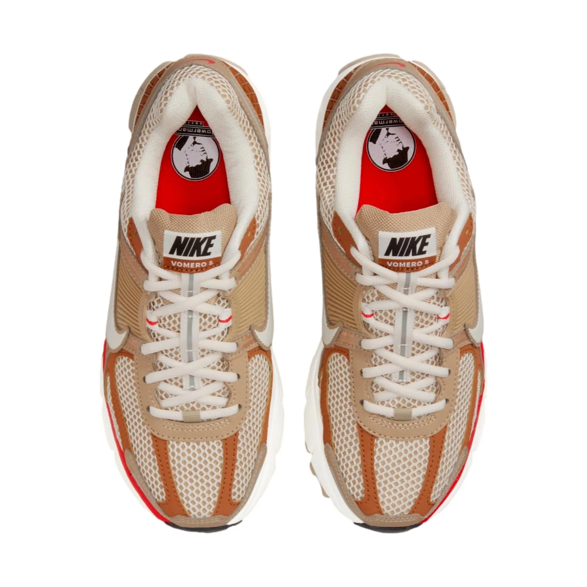 Nike Zoom Vomero 5 Khaki/Phantom-Fire Red-Sail  HV0826-247 Women's