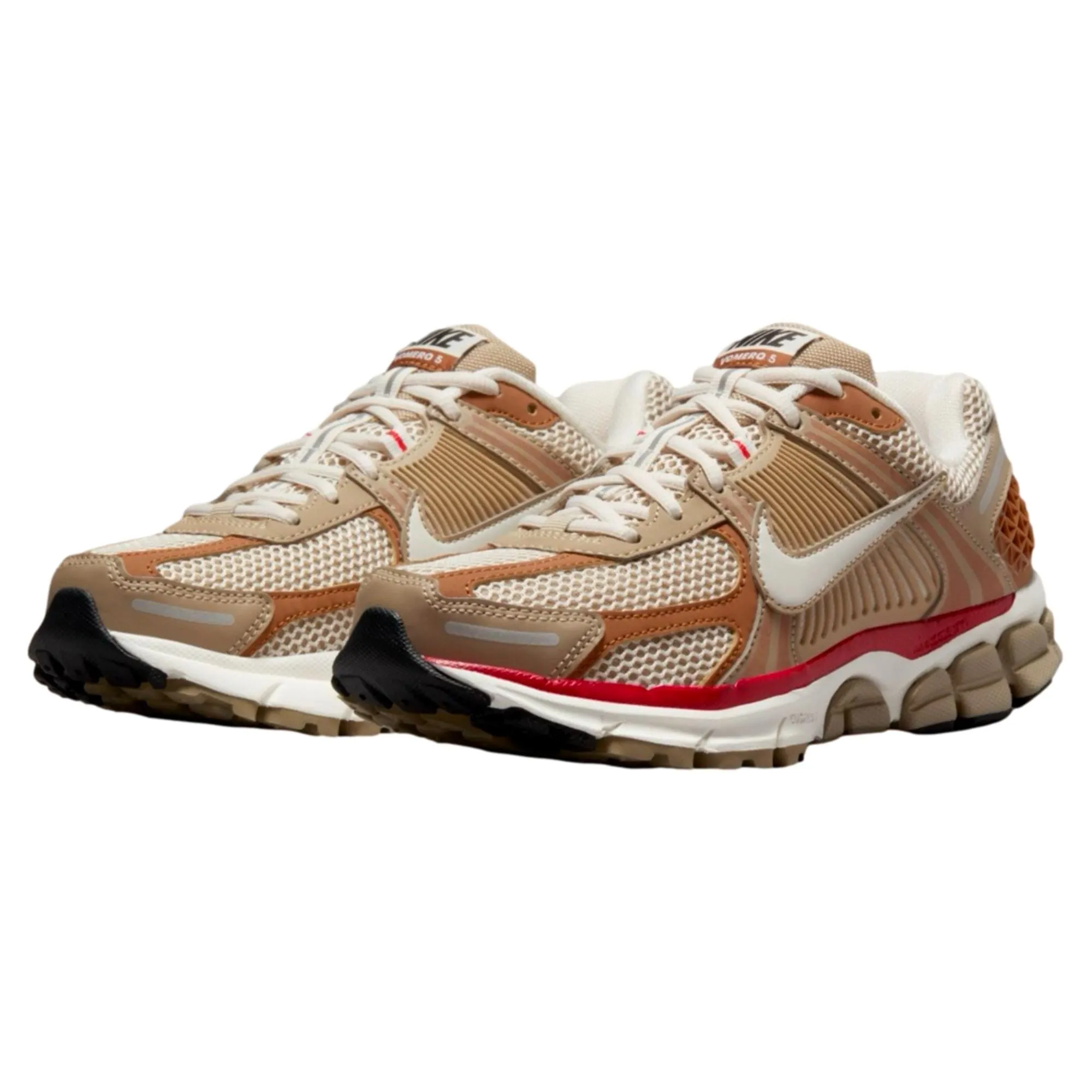 Nike Zoom Vomero 5 Khaki/Phantom-Fire Red-Sail  HV0826-247 Women's