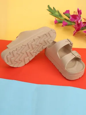Nude PU Slip-On Flats (TC-ROME1-NUD)