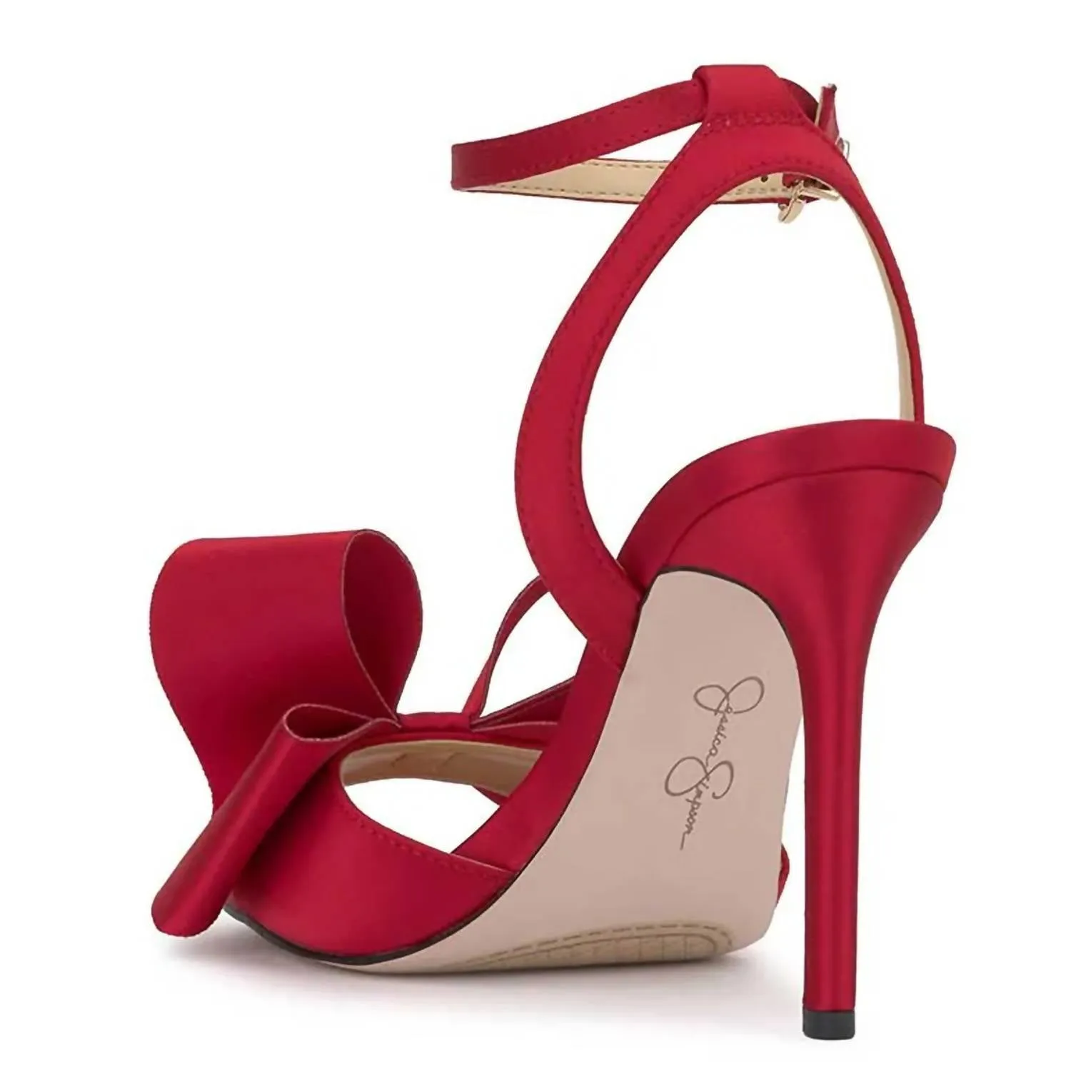 Olivine High Heel In Red Muse