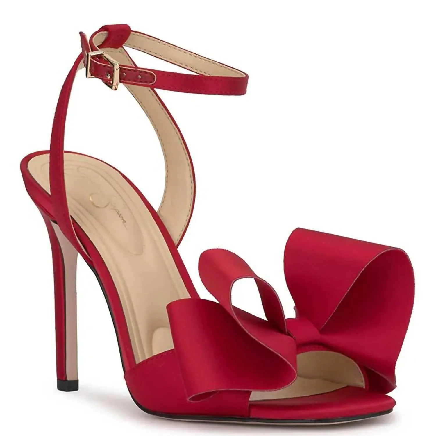 Olivine High Heel In Red Muse