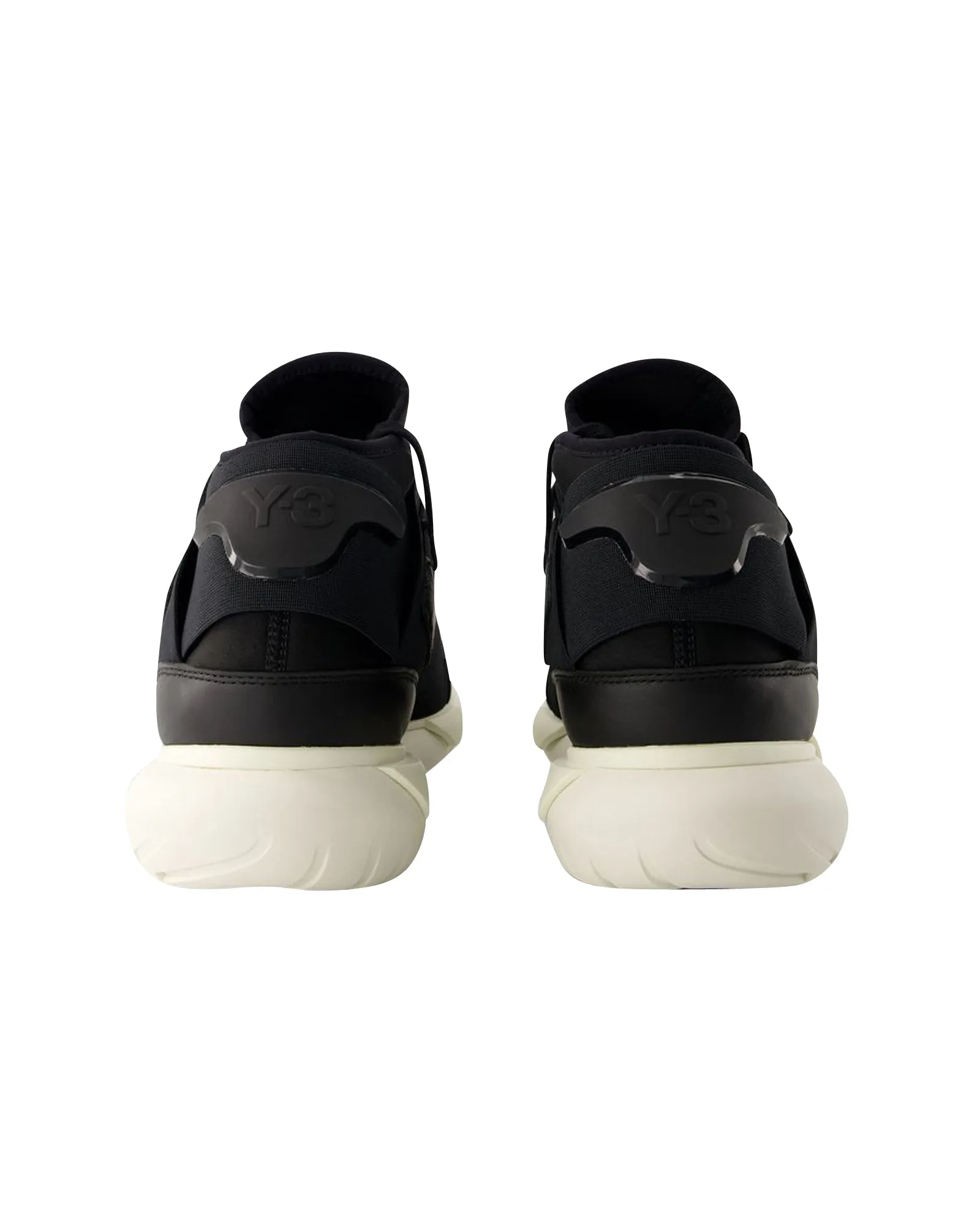 Qasa Sneakers - Y-3 - Leather - Black