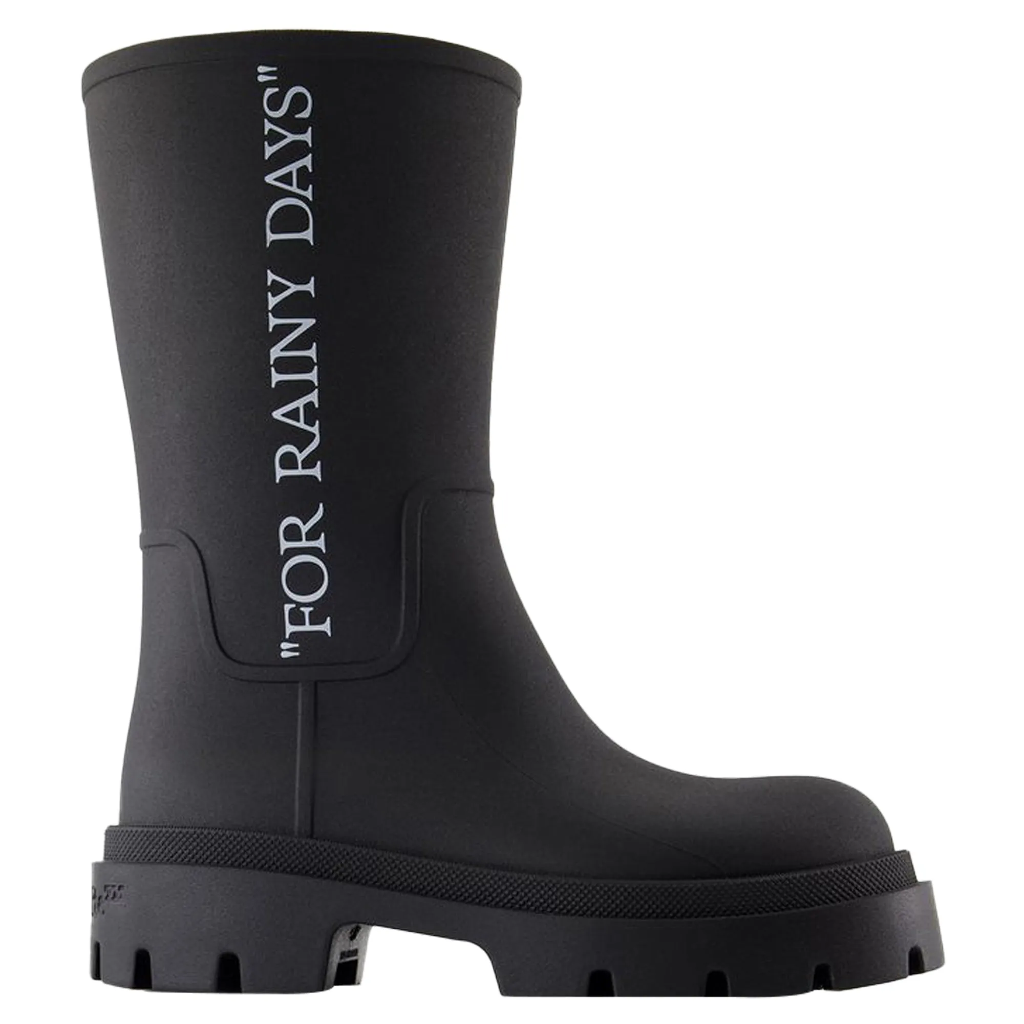 Reboot Rainy Days Sneakers - OFF WHITE - Leather - Black