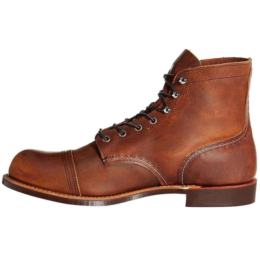 Red Wing Iron Ranger 6 Inch Men's Lace Up Ankle Boots