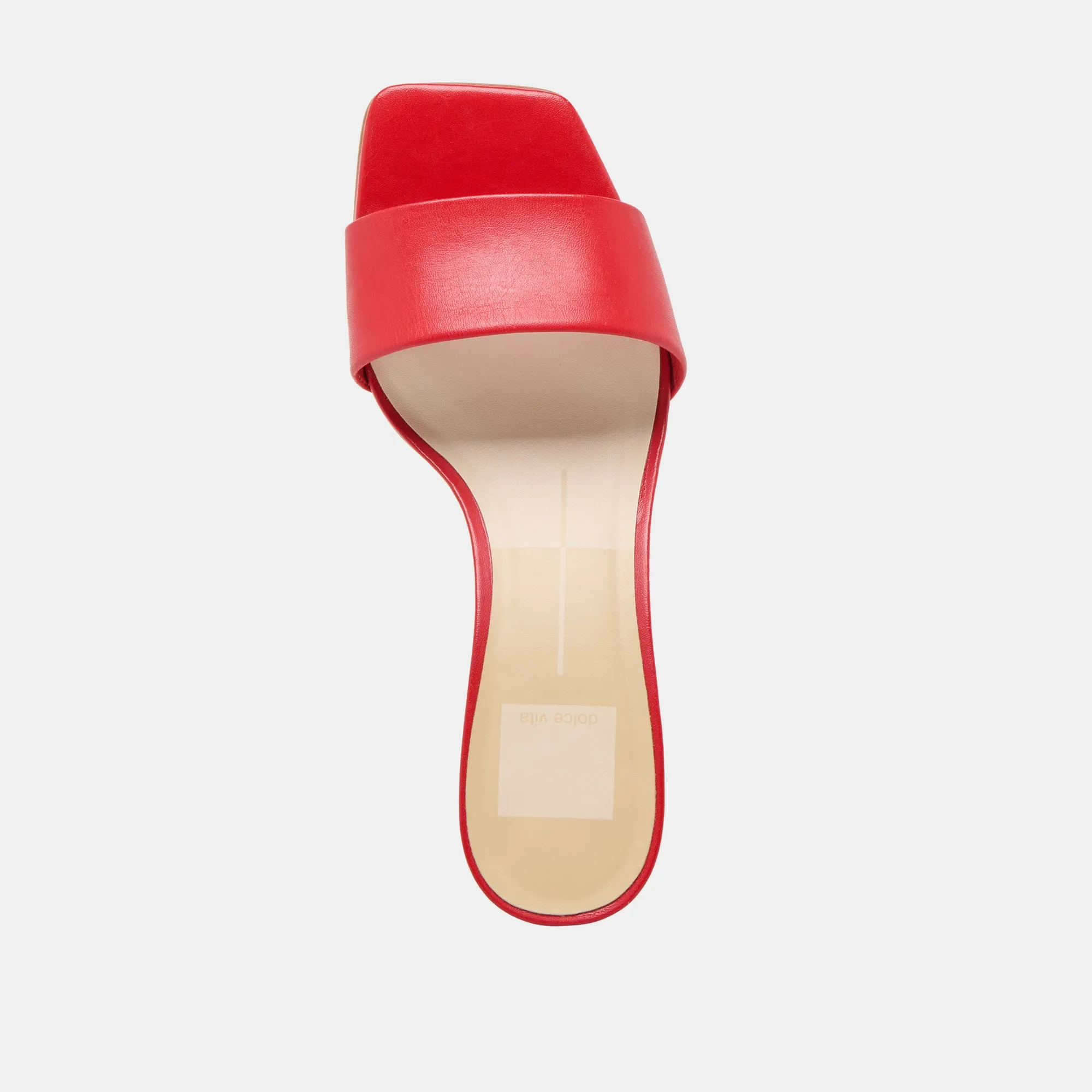 REXA HEELS CHILI LEATHER
