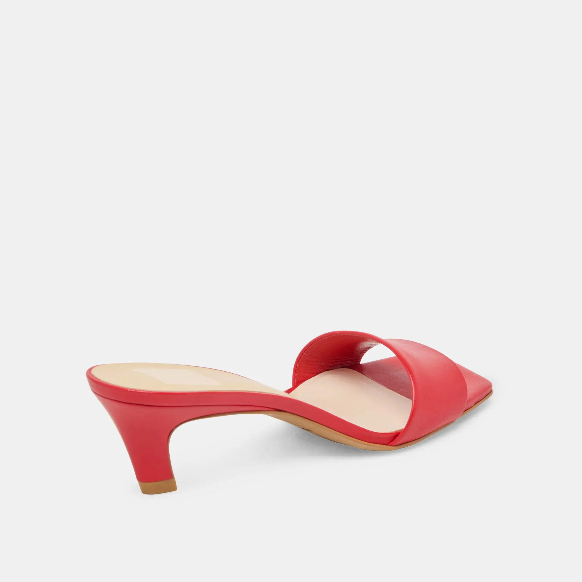 REXA HEELS CHILI LEATHER
