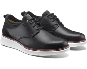 Samuel Hubbard Rafael Oxford Men's 10 Black Leather Lace-Up Dress Shoes KHD220
