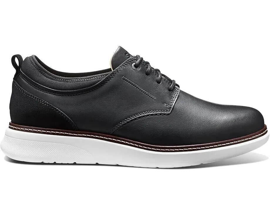 Samuel Hubbard Rafael Oxford Men's 10 Black Leather Lace-Up Dress Shoes KHD220