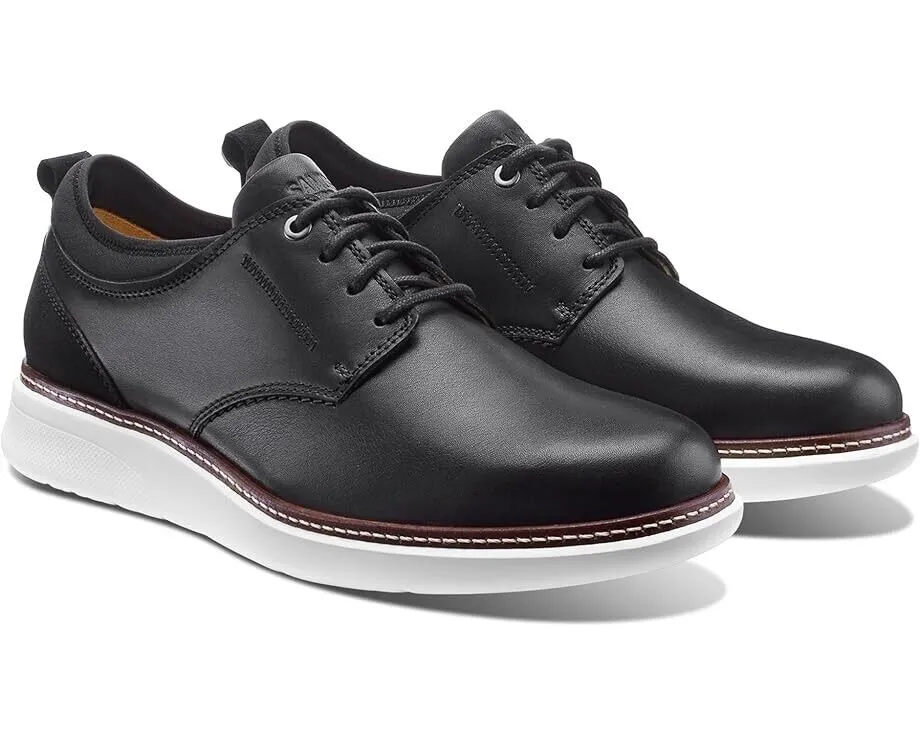 Samuel Hubbard Rafael Oxford Men's 10 Black Leather Lace-Up Dress Shoes KHD220