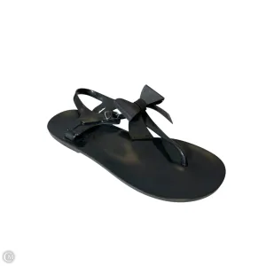 Sandals Flats By Bcbg In Black, Size: 6