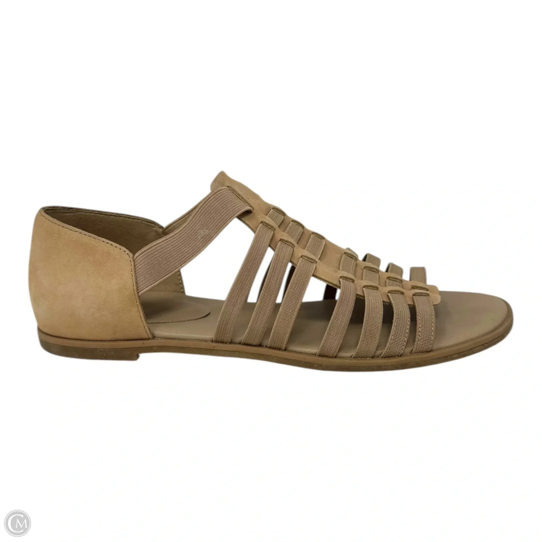 Sandals Flats By Eileen Fisher In Tan, Size: 7.5