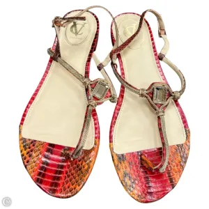 Sandals Flats By Vince Camuto In Orange, Size: 9