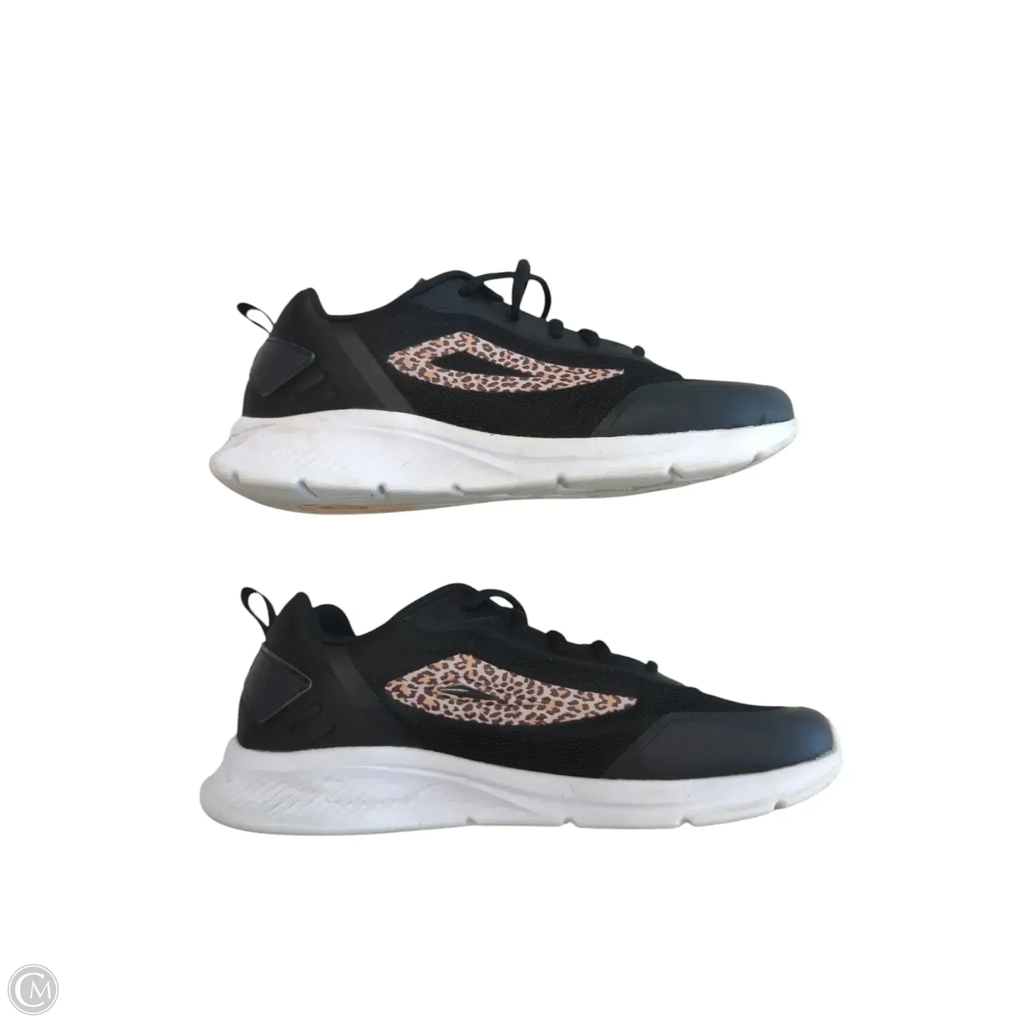 Shoes Athletic By Fila In Black, Size: 8