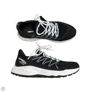 Shoes Athletic By Merrell In Black & White, Size: 9