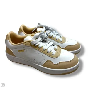 Shoes Athletic By Puma In Tan, Size: 5.5