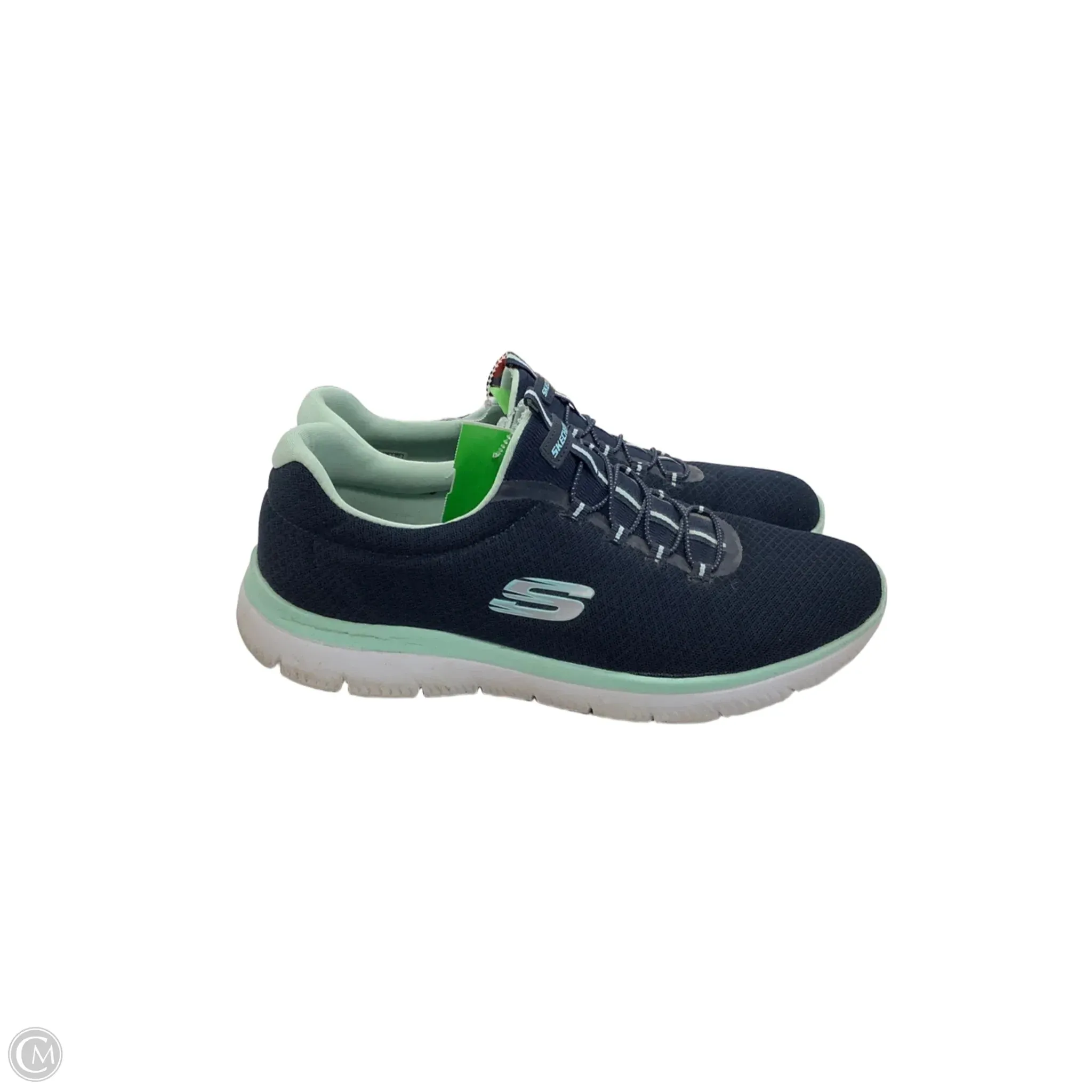 Shoes Athletic By Skechers In Blue, Size: 11