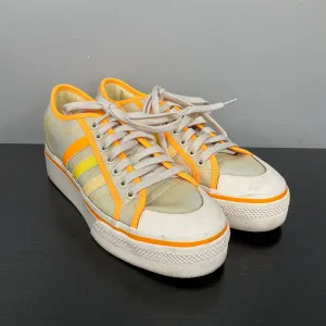 Shoes Sneakers Platform By Adidas In Yellow, Size:9.5