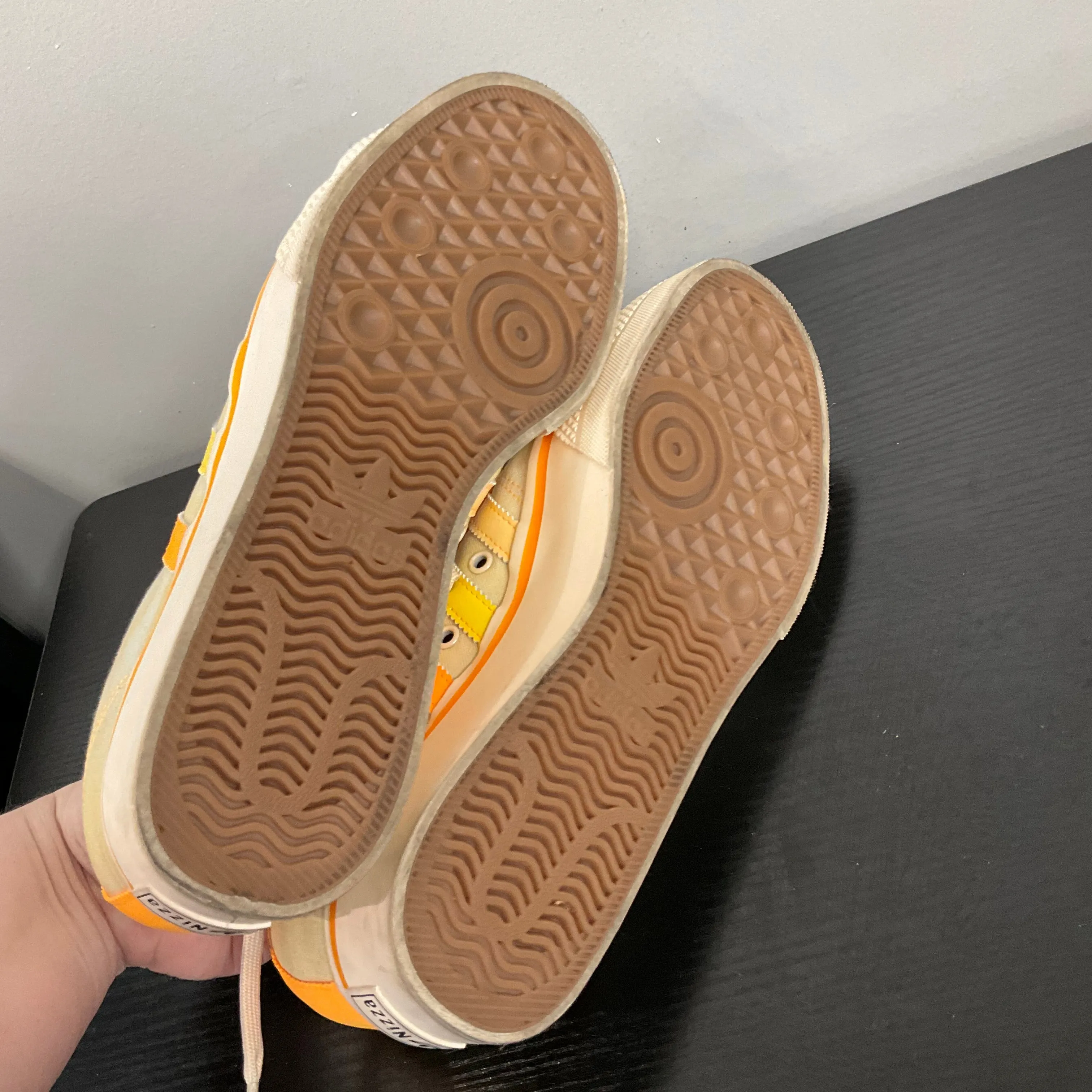Shoes Sneakers Platform By Adidas In Yellow, Size:9.5