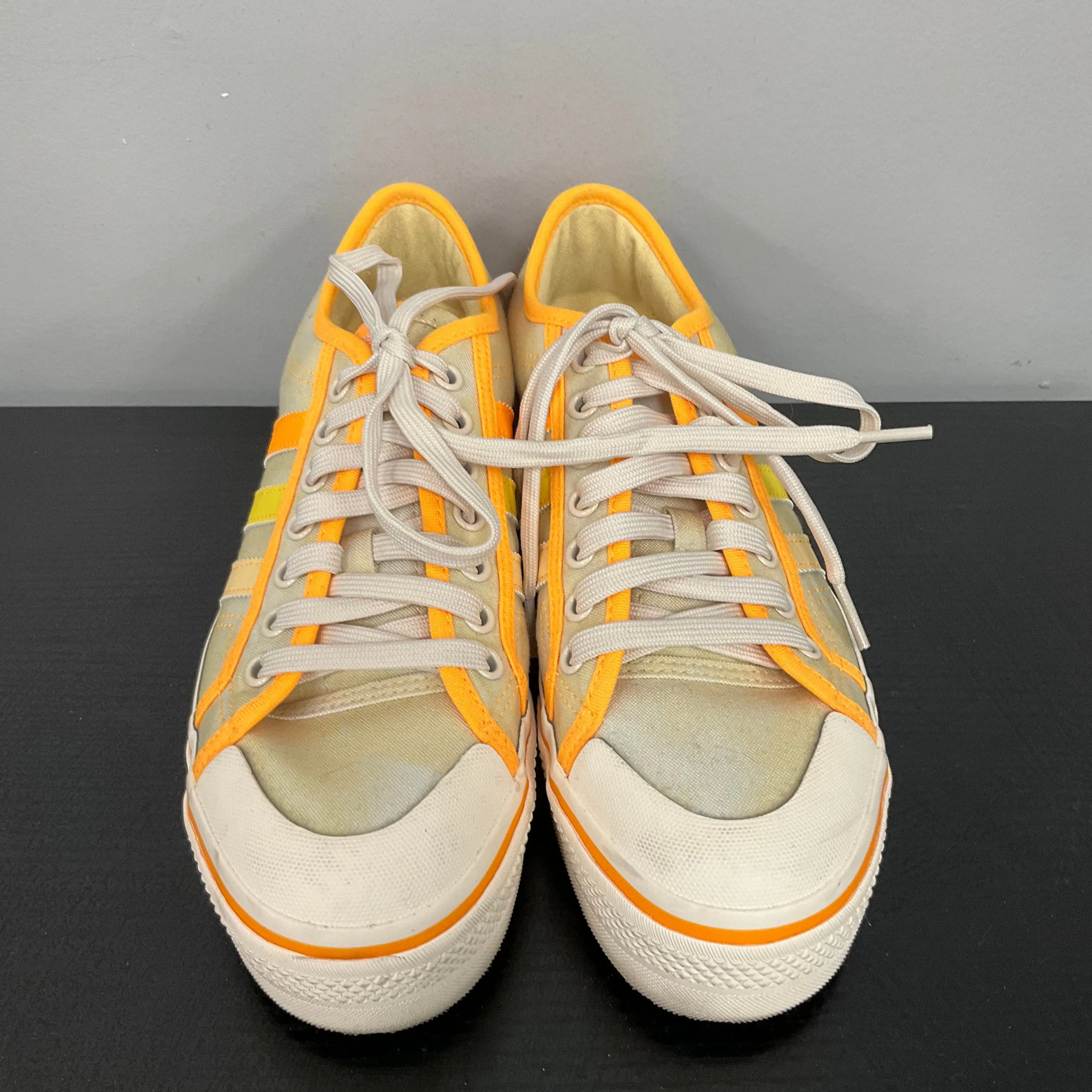 Shoes Sneakers Platform By Adidas In Yellow, Size:9.5