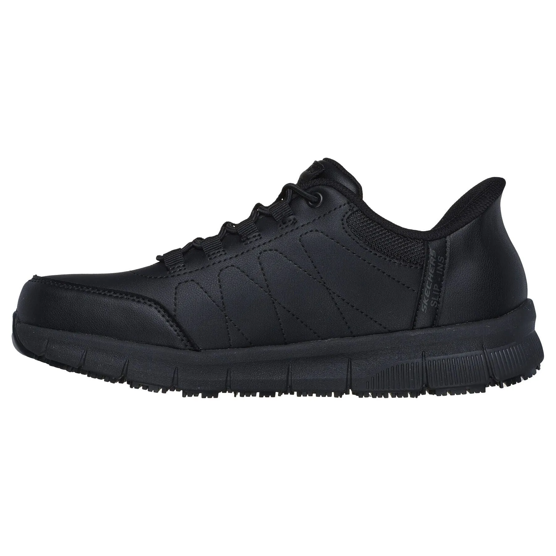 SKECHERS SLIP-INS WORK: NAMPA - KNOTLY MEN'S MEDIUM AND WIDE