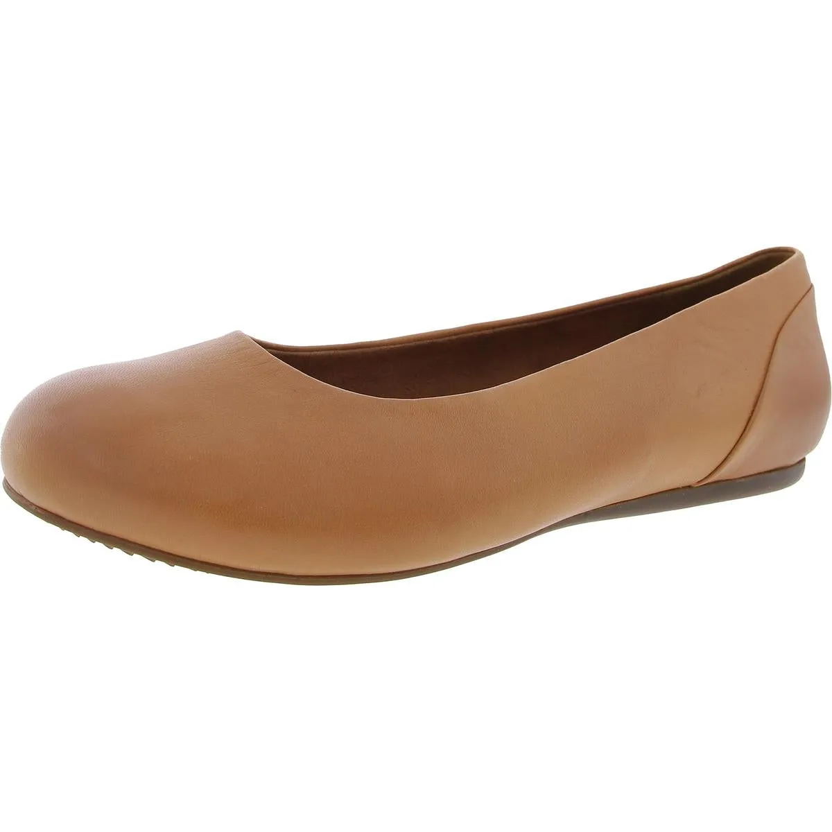 Sonoma Womens Leather Padded Insole Ballet Flats