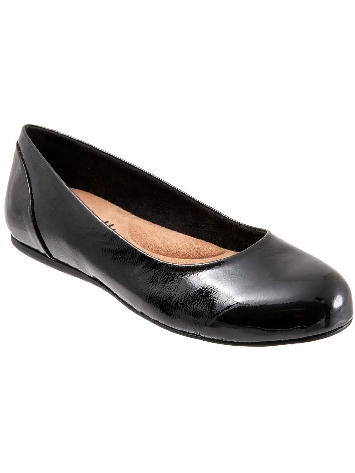 Sonoma Womens Leather Padded Insole Ballet Flats