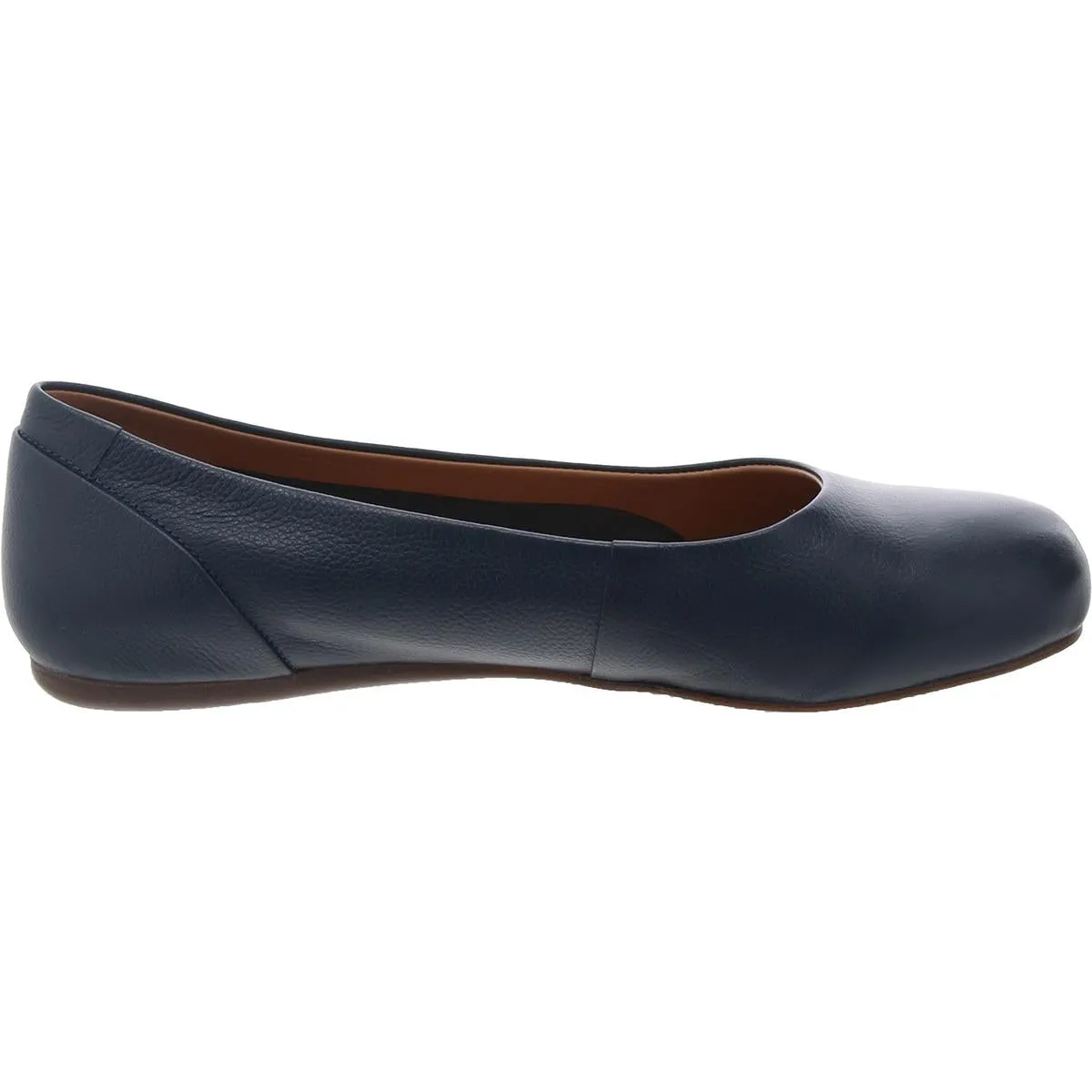 Sonoma Womens Leather Padded Insole Ballet Flats