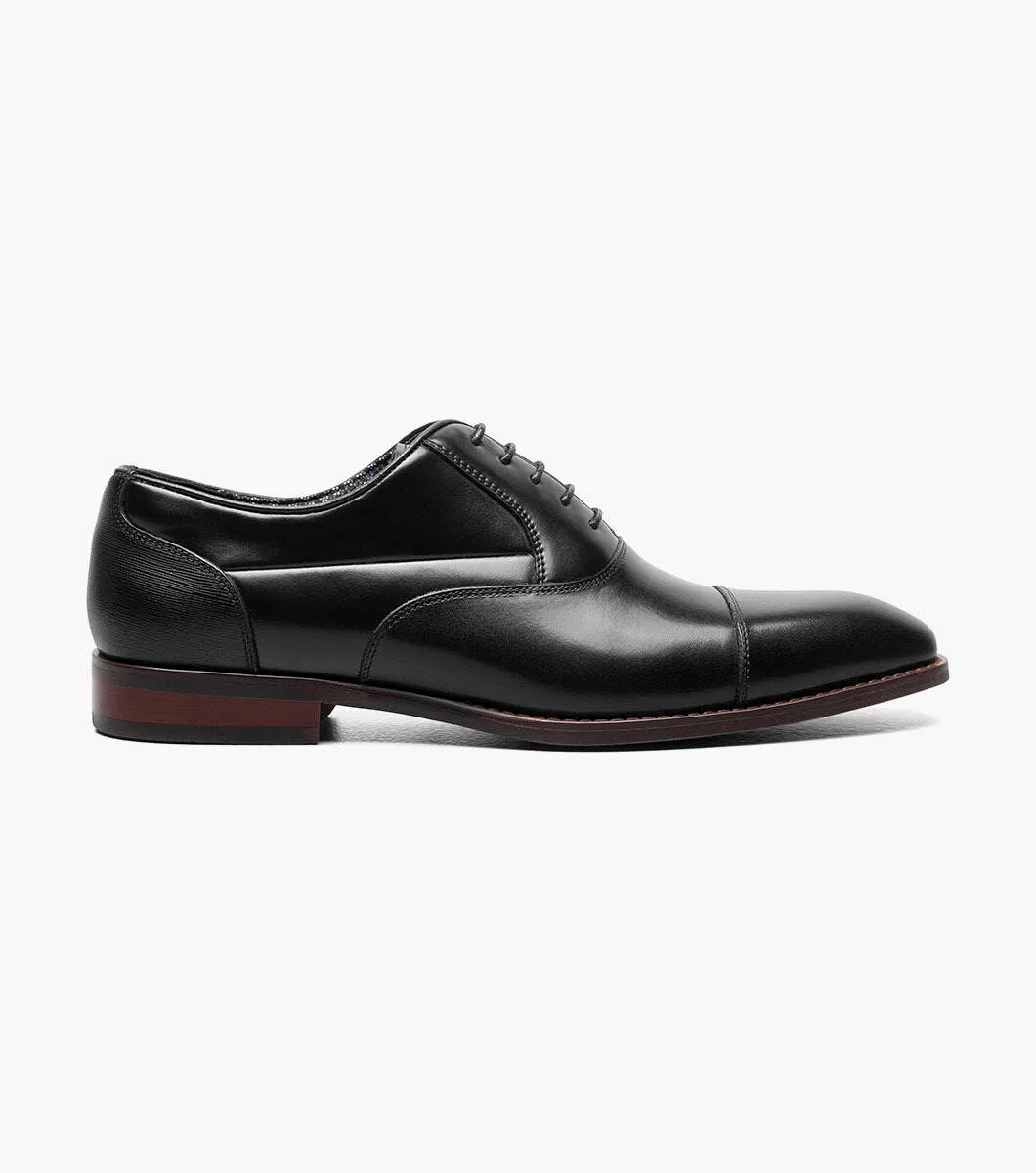 Stacy Adams KALLUM  Cap Toe Oxford Shoes - Black