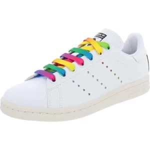 Stan Smith Womens Faux Leather Lace Up Casual and Fashion Sneakers