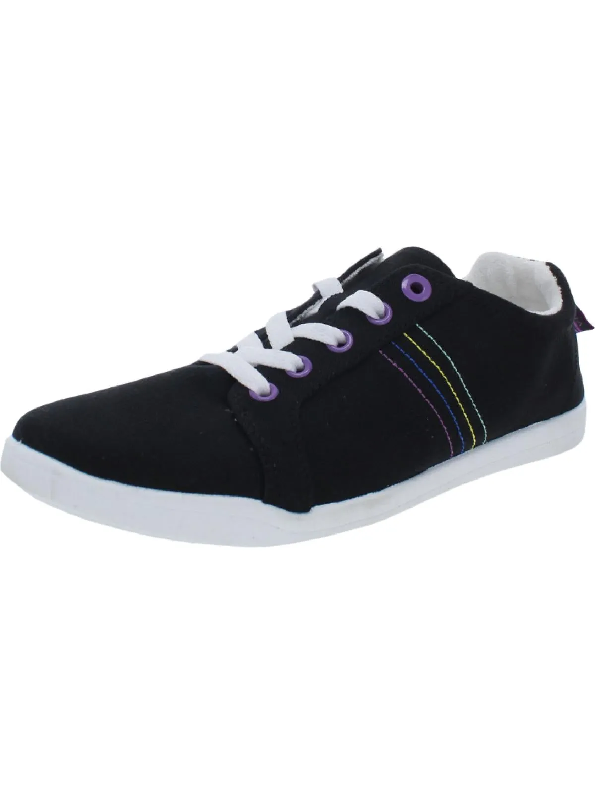 Stinson Womens Canvas Lace Up Casual and Fashion Sneakers