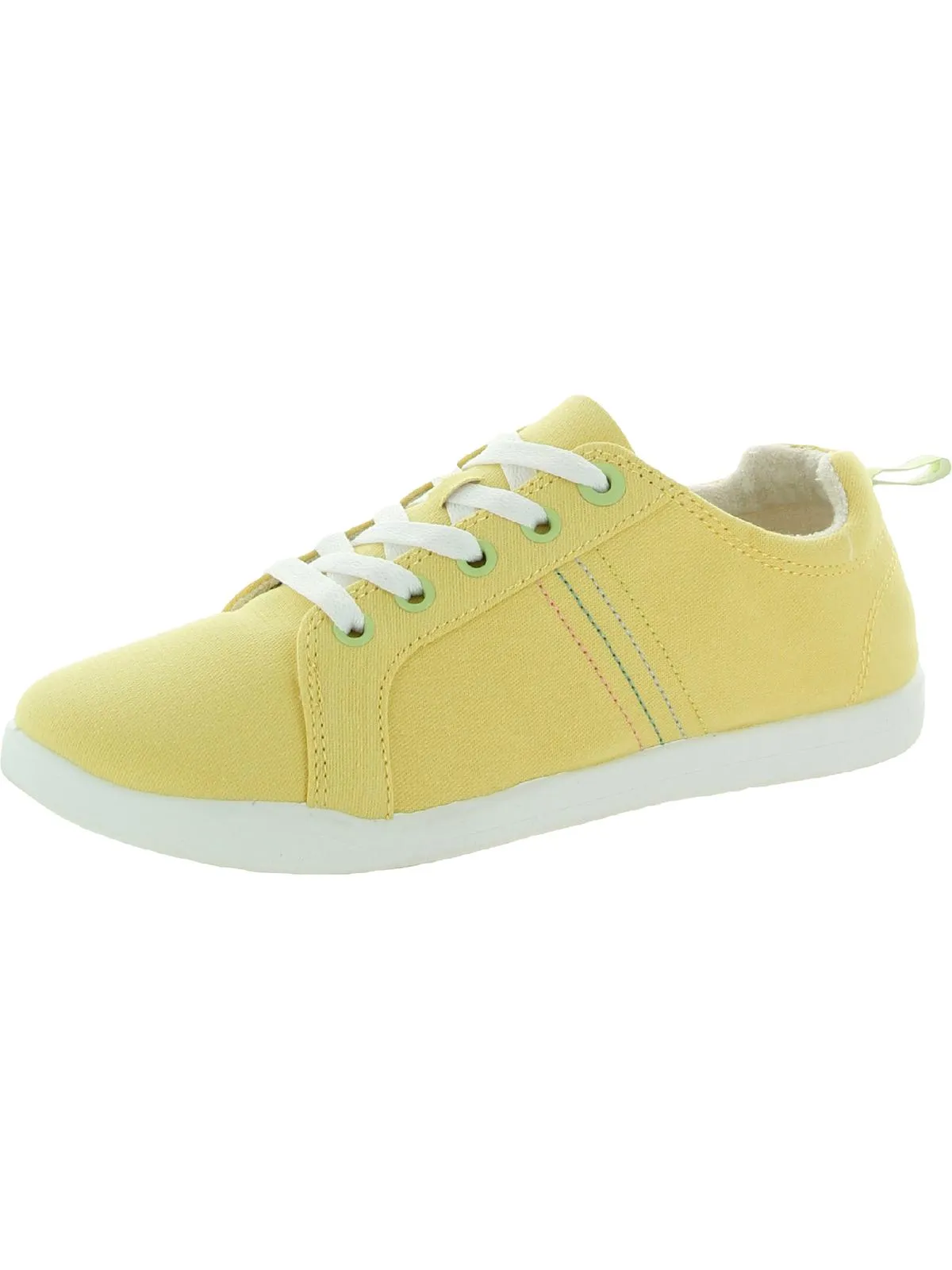 Stinson Womens Canvas Lace Up Casual and Fashion Sneakers