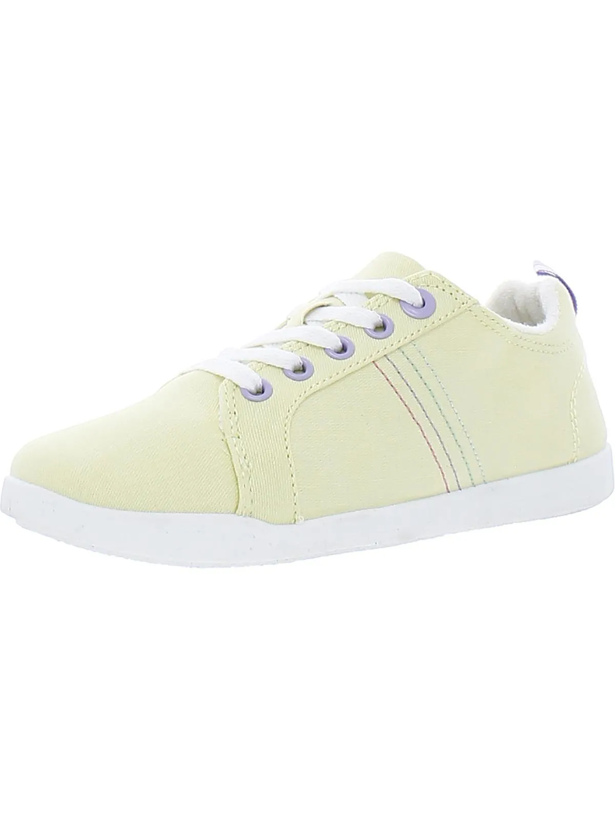 Stinson Womens Canvas Lace Up Casual and Fashion Sneakers