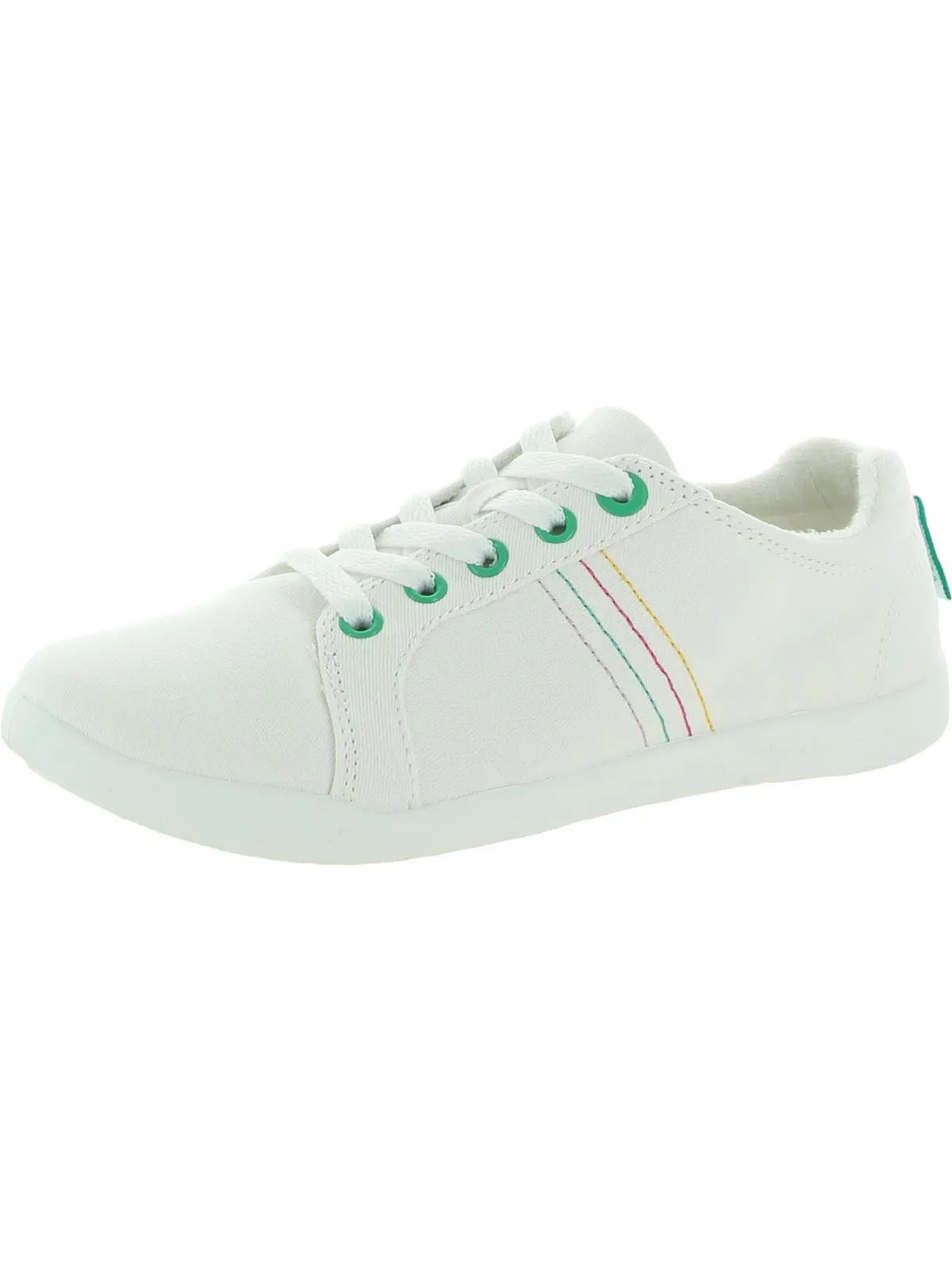 Stinson Womens Canvas Lace Up Casual and Fashion Sneakers