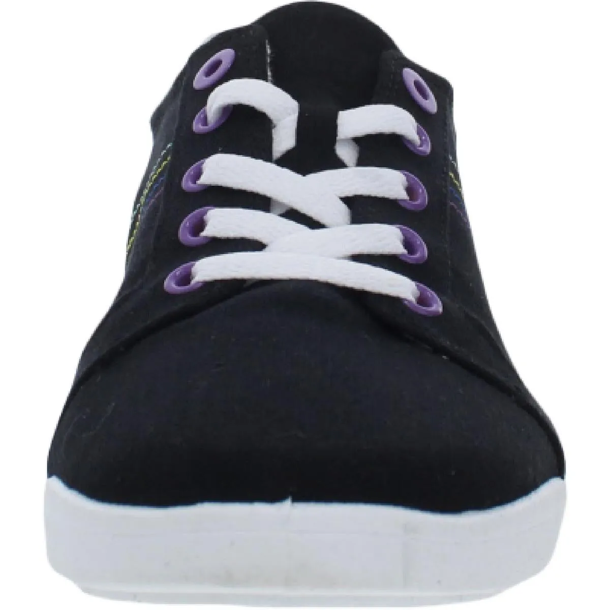 Stinson Womens Canvas Lace Up Casual and Fashion Sneakers