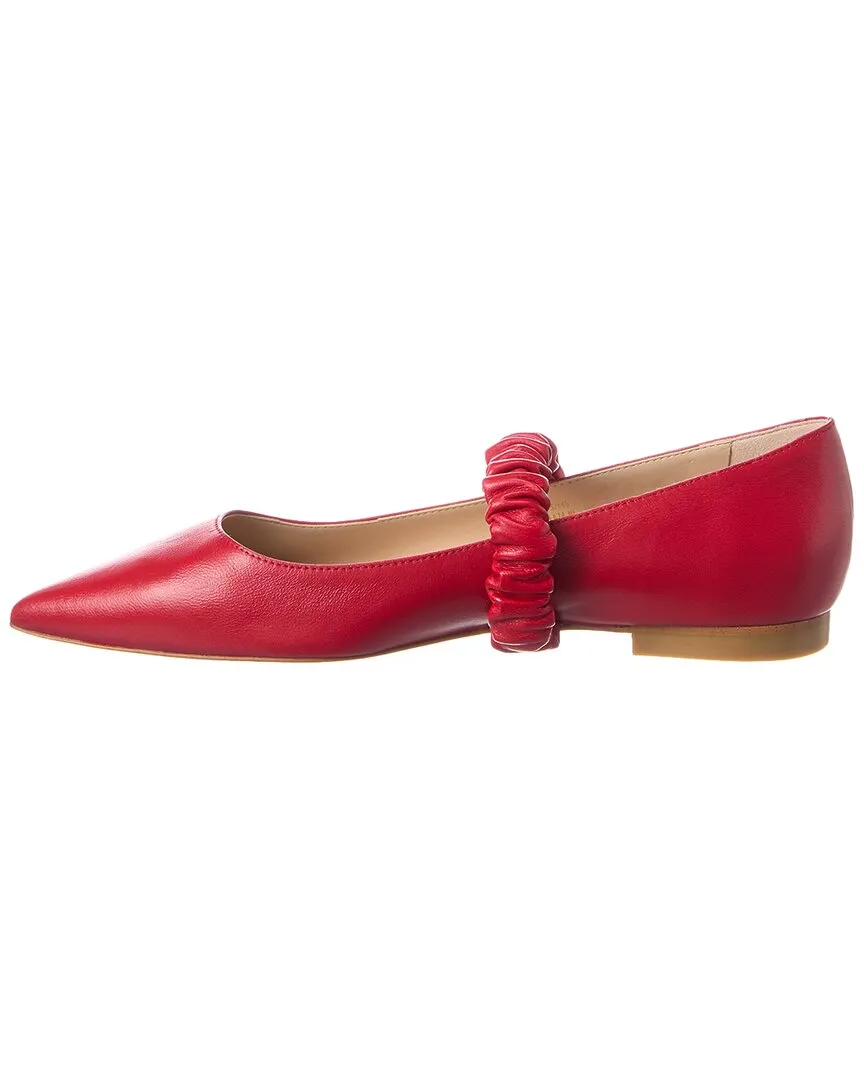 Stuart Weitzman Maxine Leather Ballet Flat