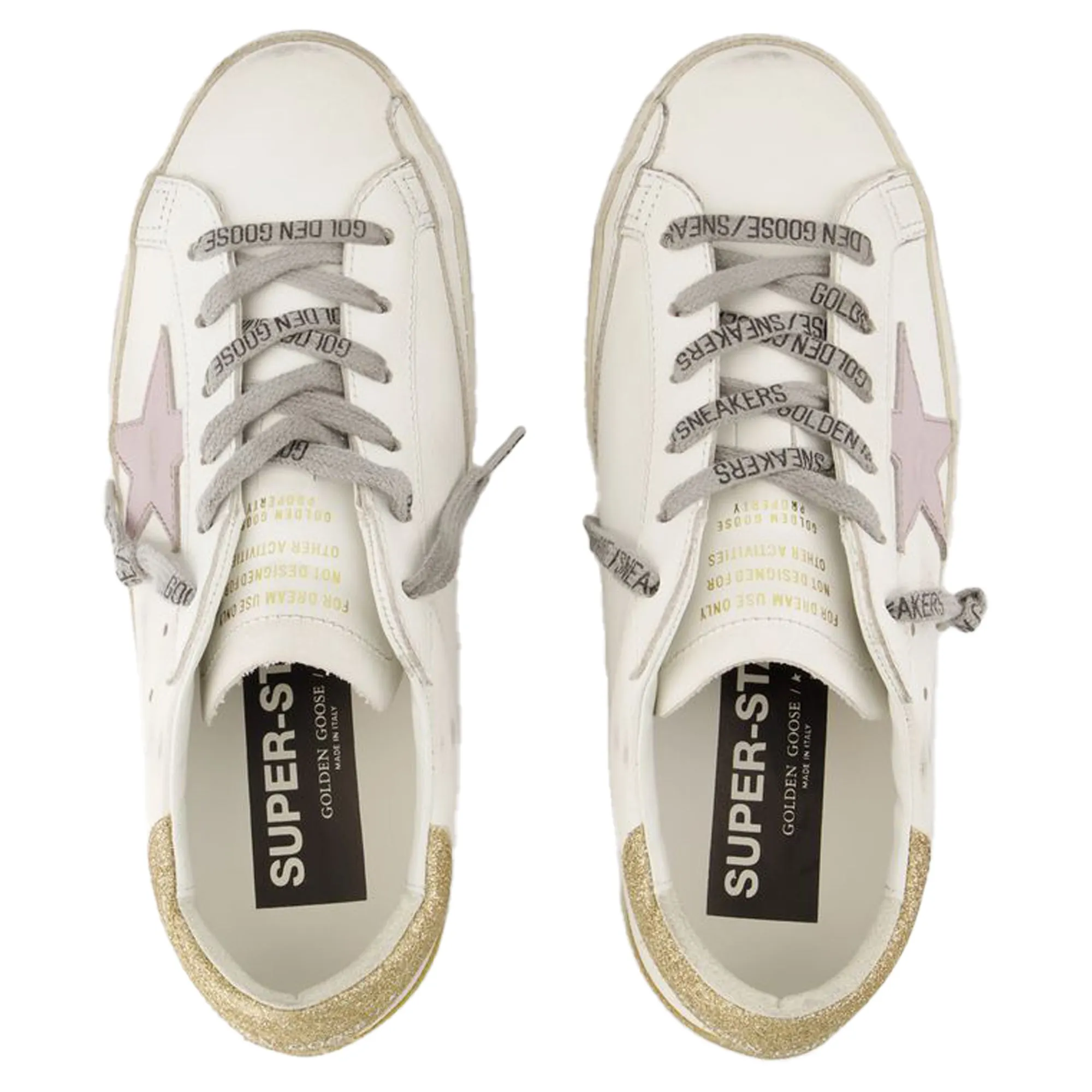 Super Star Sneakers - Golden Goose Deluxe Brand - Leather - White