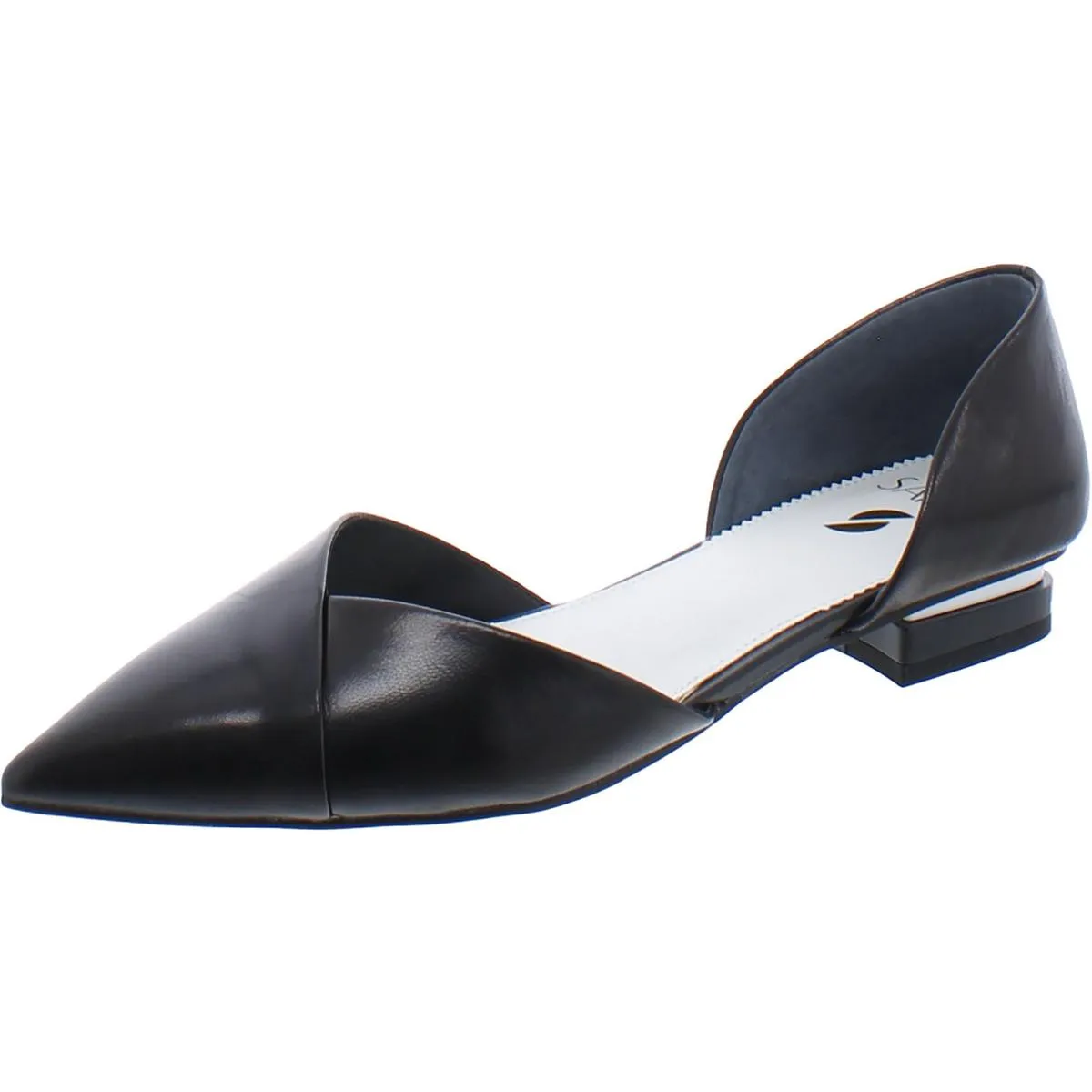 Tabitha Womens Leather Pointed Toe D'Orsay