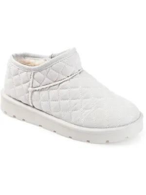 Tazara Womens Leather Slip on Casual And Fashion Sneakers
