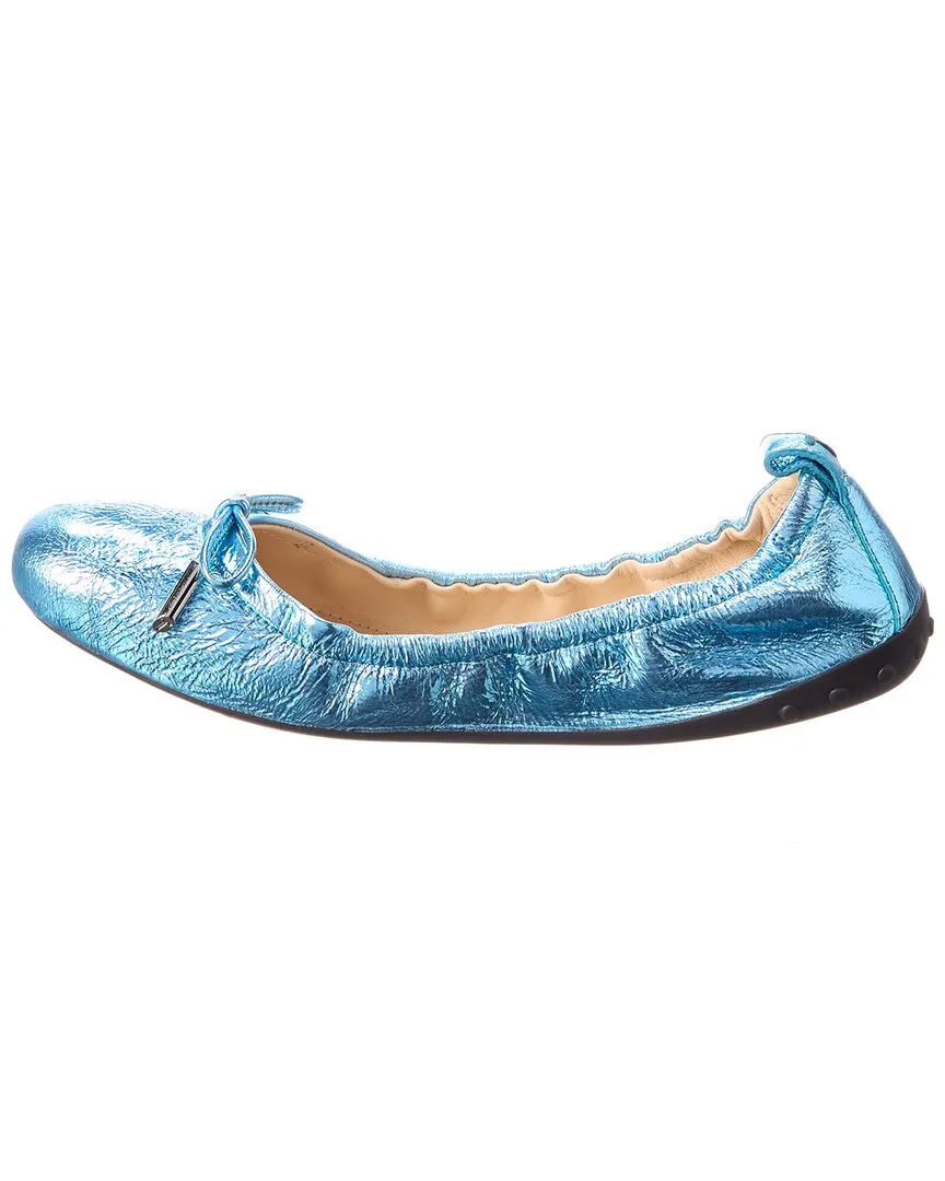 TOD’s Leather Ballerina Flat