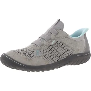 Tova Touchless Womens Laser Cut Faux Leather Running & Training Shoes