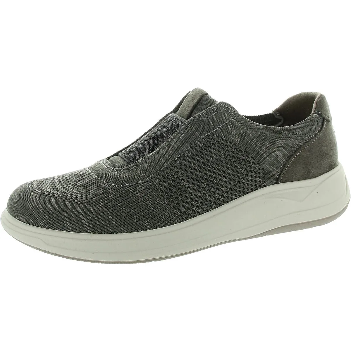 Trophy Womens Knit Lifestyle Slip-On Sneakers