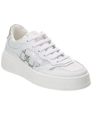 Valentino by Mario Valentino Minerva Leather Sneaker
